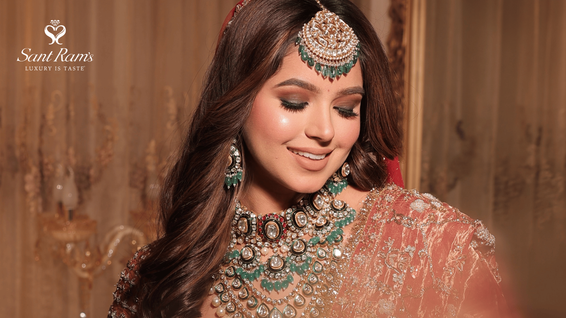 Bridal polki jewellery in chandigarh