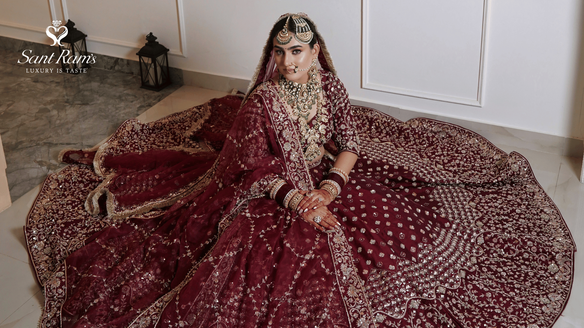 Polki Wedding Necklace in Chandigarh A Legacy of Craftsmanship and Celebration at Sant Ram’s