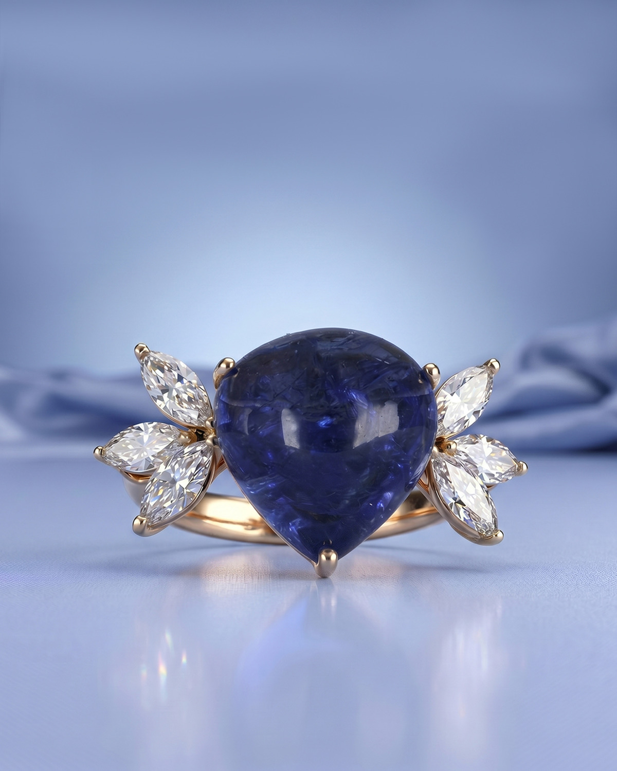 Sant Ram's Sector 17 Tanzanite jewellery